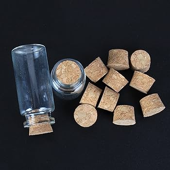 コルク玉（100個入り） i8my1cf Amazon.co.jp: コルク玉 100個入り＋予備 上面約1.4cm 下面約1.2